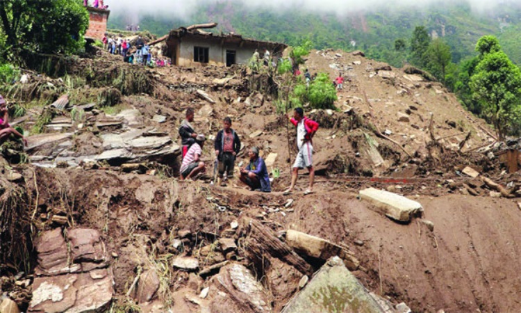 নেপালে ভূমিধসে ৯ জনের মৃত্যু