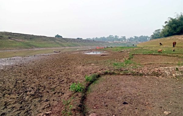 গোয়াইনঘাটে ভরাট হয়ে অস্তিত্ব সংকটে কাপনা নদী
