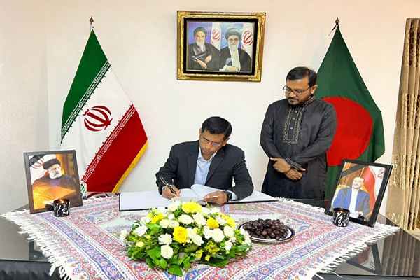 ইরান দূতাবাসে শোক জানাল এবি পার্টি