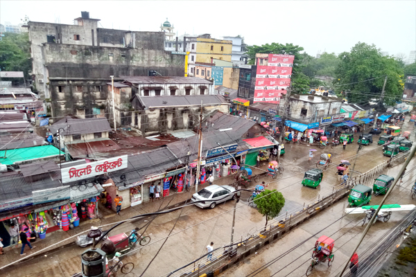 সিলেটে ২৪ ঘন্টায় ১৬.২ মিলিমিটার বৃষ্টিপাত