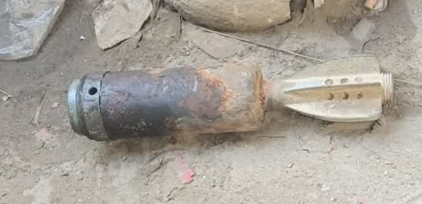 গোয়াইনঘাটে মর্টারশেল উদ্ধার