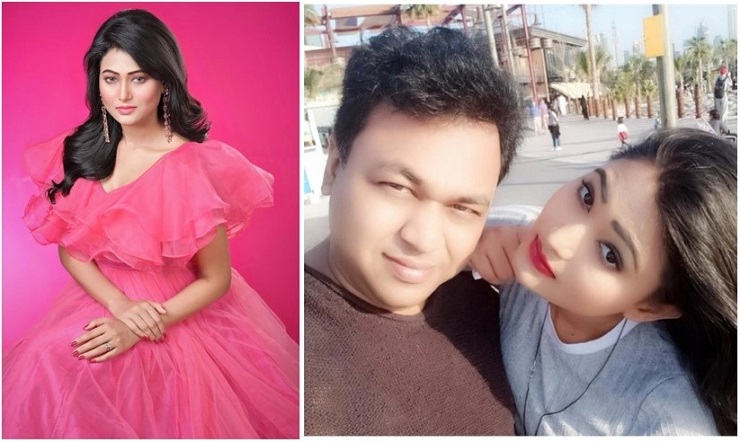  প্রেমিকের সঙ্গে বিদেশ ঘুরছেন অধরা