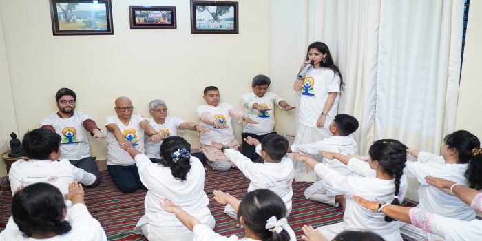 আর্ন্তজাতিক যোগ দিবস উপলক্ষ্যে প্রস্তুতিমূলক যোগ সেশন অনুষ্ঠিত
