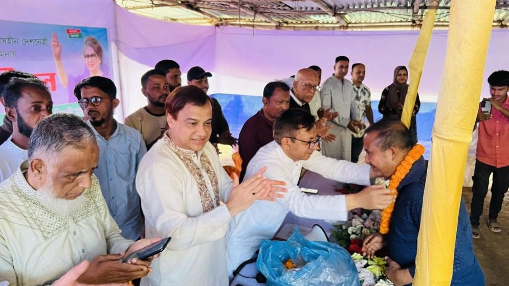 সিলেটে বিএনপিতে যোগ দিলেন অর্ধশতাধিক লোক