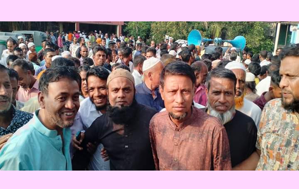 গোয়াইনঘাটে চেয়ারম্যান প্রার্থী স্বপনের পথসভা