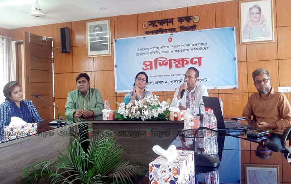 ওসমানীনগরে বিশ্ব তামাকমুক্ত দিবস উপলক্ষে প্রশিক্ষণ সম্পন্ন