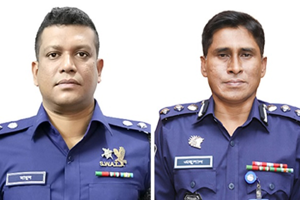 সিলেট ও সুনামগঞ্জের পুলিশ সুপার বদলি