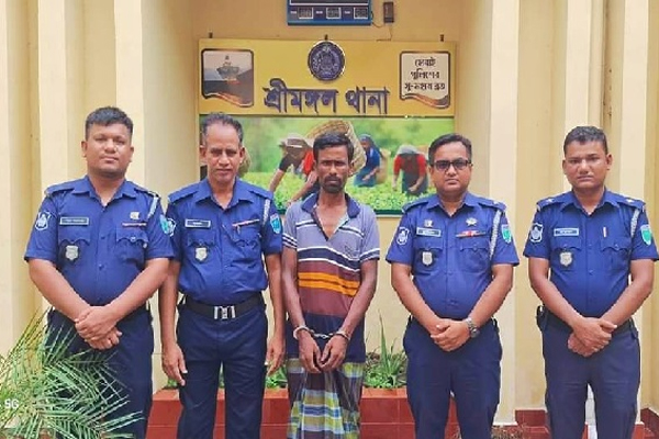শ্রীমঙ্গলে চা বাগানে ডাকাতির মূল পরিকল্পনাকারী গ্রেপ্তার