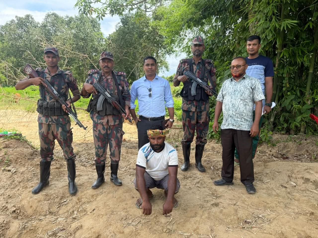 মাধবপুরে অবৈধ বালু উত্তোলনের দায়ে এক লক্ষ টাকা জরিমানা