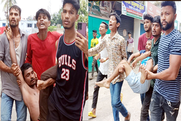 সুনামগঞ্জে পুলিশের-ছাত্র-জনতার সংঘর্ষ, আহত ২৫