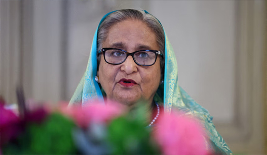 মৃত্যুর মিছিল যাতে আর দেখতে না হয়, তাই পদত্যাগ করেছি: হাসিনা