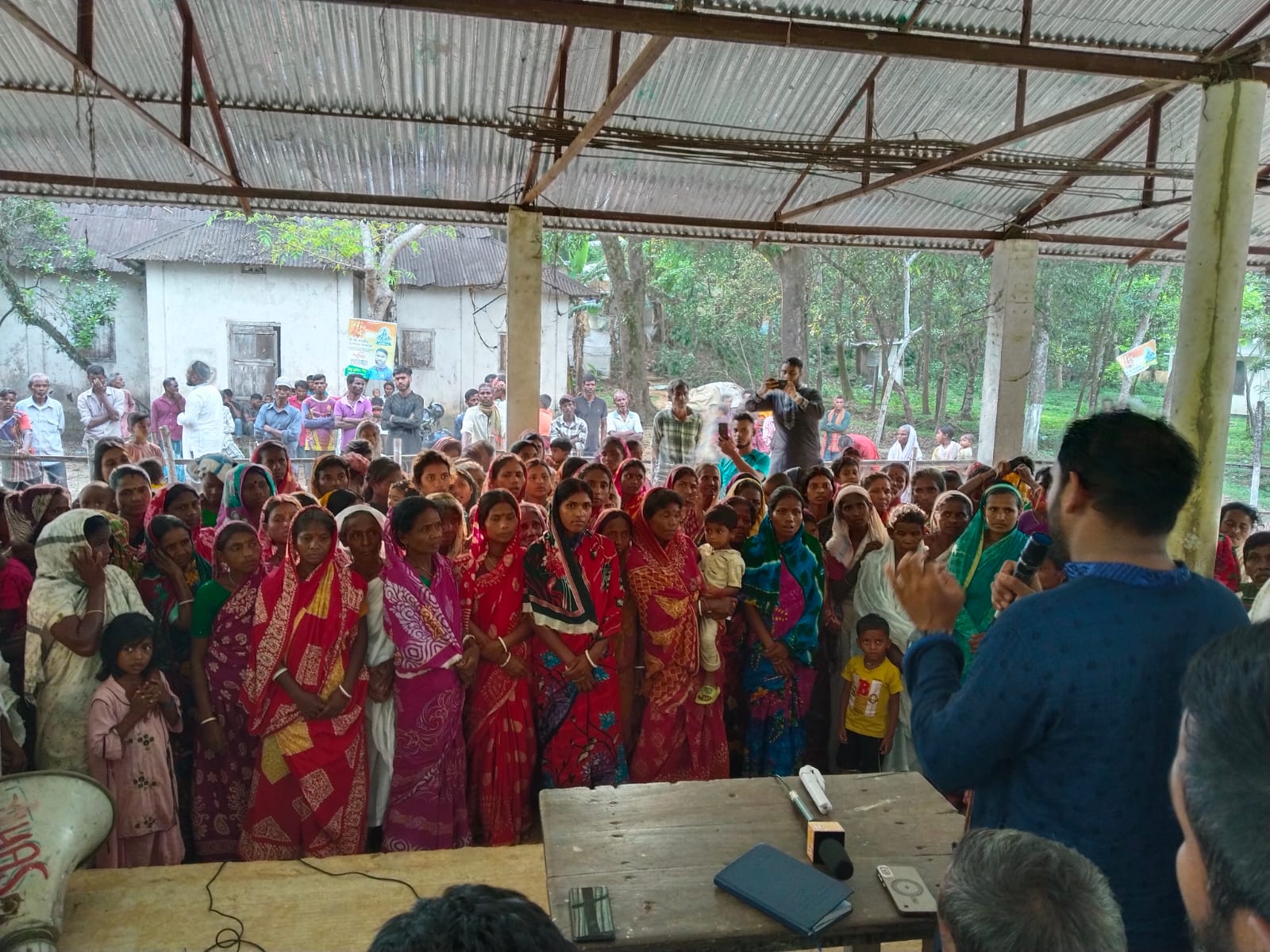 চা শ্রমিকদের বকেয়া বেতনের দাবিতে এনসিপির মতবিনিময় সভা