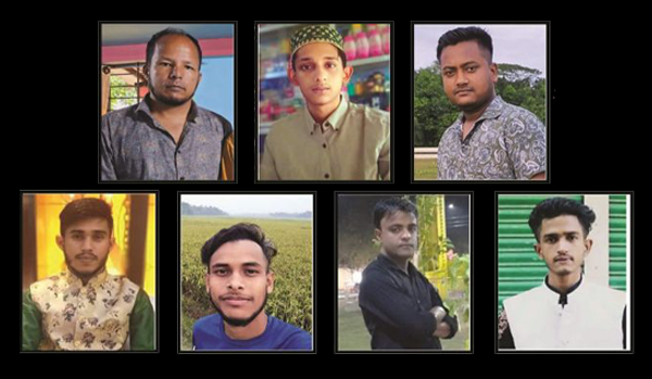 ফ্যাসিবাদ বিরোধী আন্দোলনে গোলাপগঞ্জের শহীদ হন ৬ জন