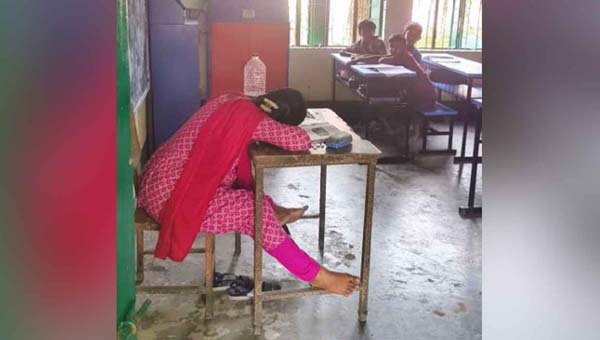 কমলগঞ্জে ক্লাস চলাকালে শিক্ষিকার ঘুমানোর অভিযোগ, তদন্তের আশ্বাস