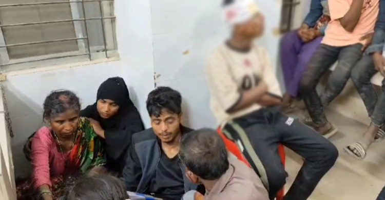 শান্তিগঞ্জে সংঘর্ষে অর্ধশতাধিক আহত