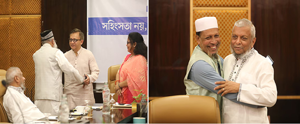 সিলেটে রাজনীতির ভিন্ন দৃশ্য, প্রতিদ্বন্দ্বিতার মাঝেও সৌহার্দ্যের বার্তা