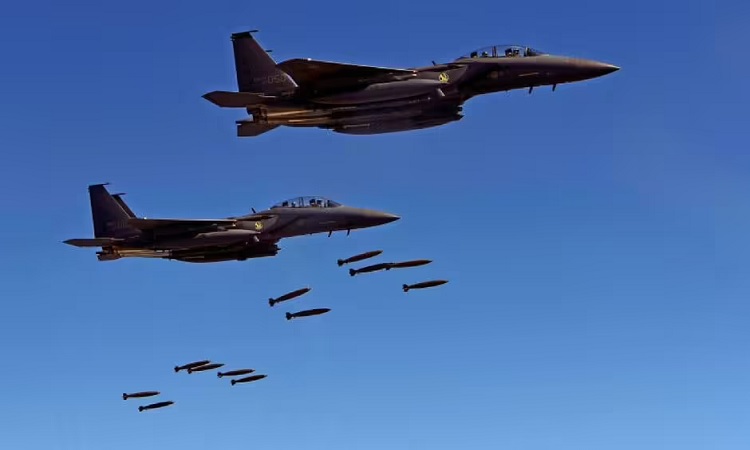 সিরিয়ায় যুক্তরাষ্ট্রের বিমান হামলায় ৩৫ আইএস সদস্য নিহত