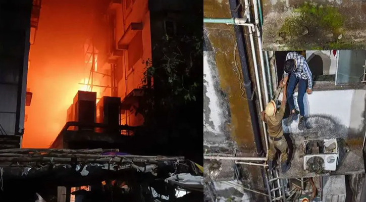 কলকাতায় হোটেলে ভয়াবহ অগ্নিকাণ্ড, নিহত ১৪