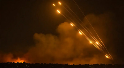 তেল আবিবে &lsquo;বড় আকারে&rsquo; হামাসের রকেট হামলা