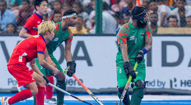 এশিয়া কাপ হকিতে ষষ্ঠ বাংলাদেশ