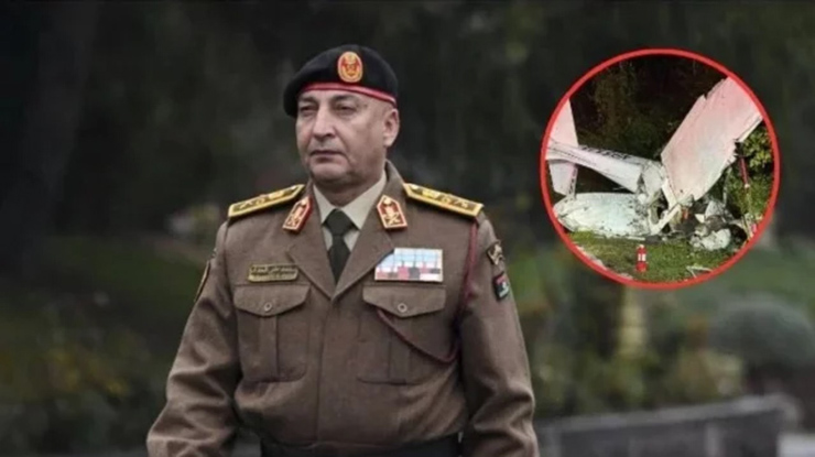 তুরস্কে বিমান দুর্ঘটনায় লিবিয়ার সেনাপ্রধানসহ নিহত ৮