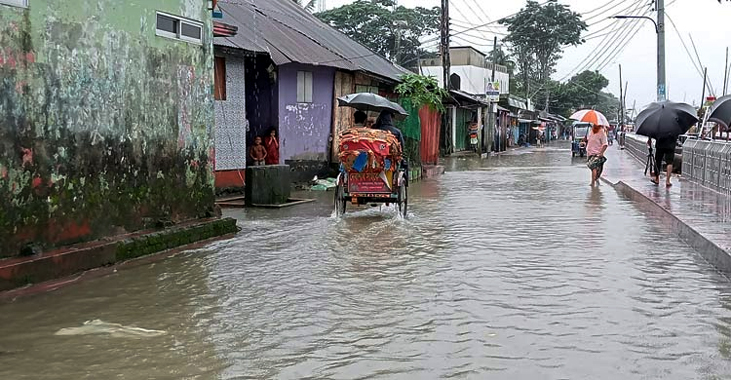 চেরাপুঞ্জিতে বৃষ্টি, ফের সুনামগঞ্জে বন্যার শঙ্কা