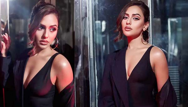 কালো পোশাকে নিজের &lsquo;যে রূপ&rsquo; দেখালেন ফারিয়া