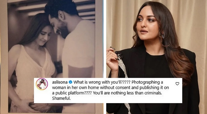 ভাইরাল অন্তঃসত্ত্বা ক্যাটরিনার ছবি, ক্ষোভ সোনাক্ষীর