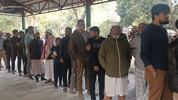 কঠোর নিরাপত্তায় সিলেটে ভোটগ্রহণ চলছে