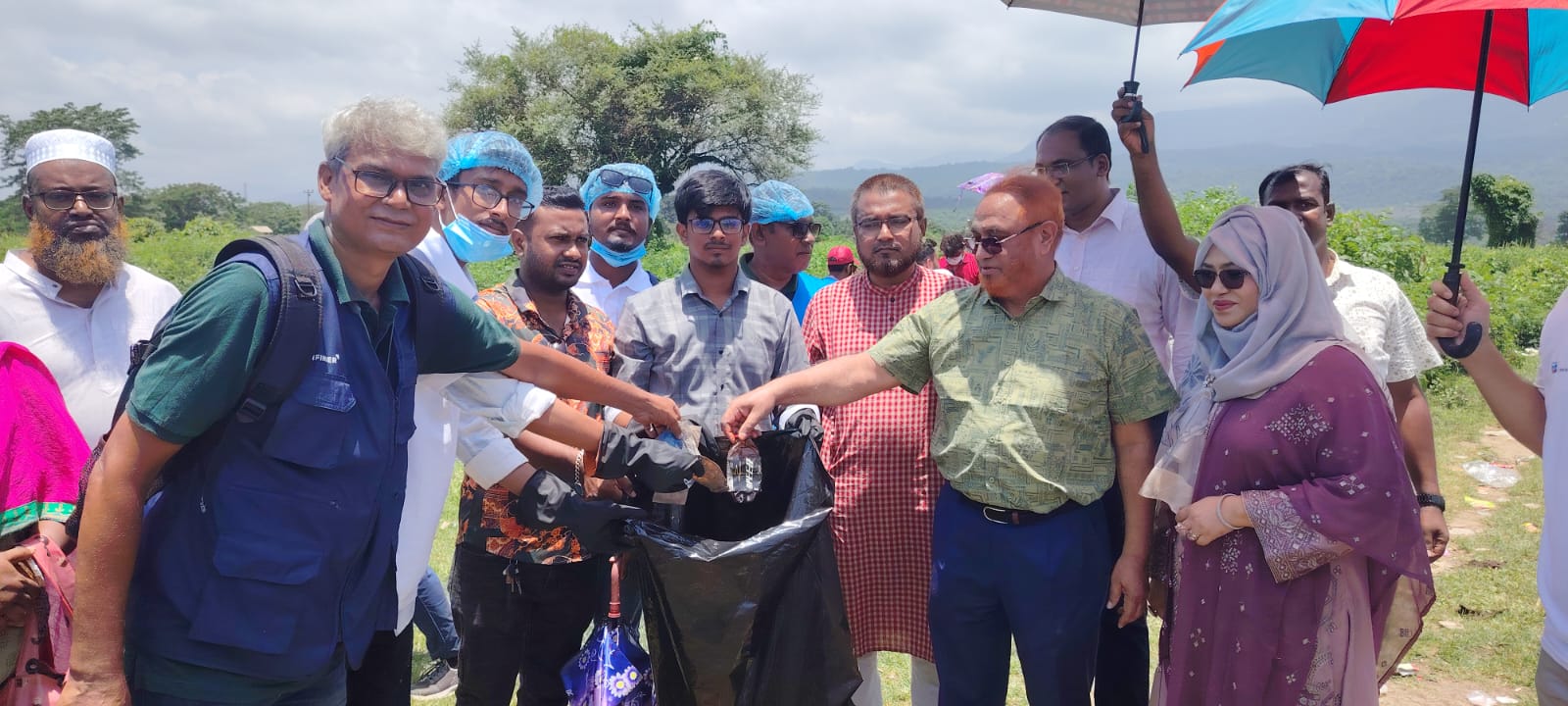 ভোলাগঞ্জে "প্লাস্টিকমুক্ত পরিবেশবান্ধব পর্যটন" কর্মসূচির উদ্বোধন করলেন সিকৃবি ভাইস চ্যান্সেলর