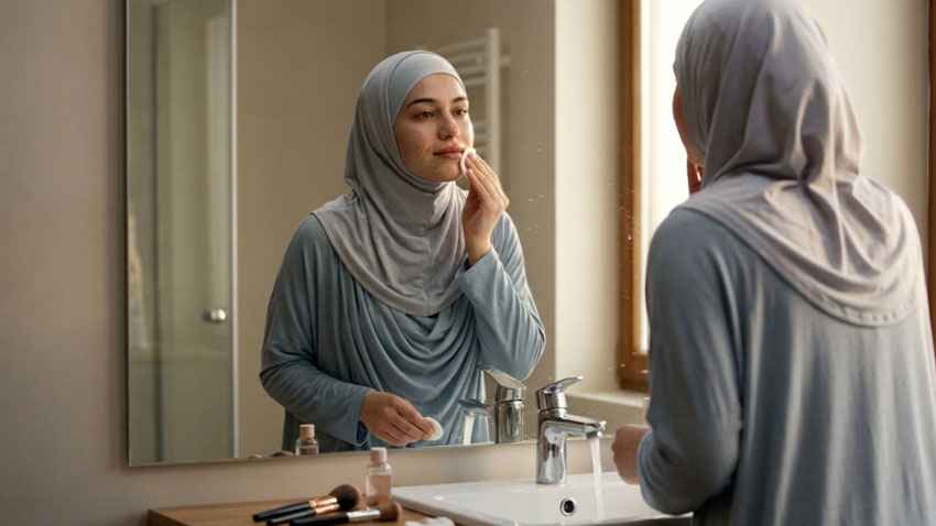 মেকআপের ওপর অজু: কী বলে ইসলামি শরিয়ত