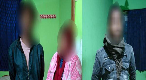 দক্ষিণ সুরমার হোটেল প্রবাশ থেকে তিন যুবক-যুবতী গ্রেফতার