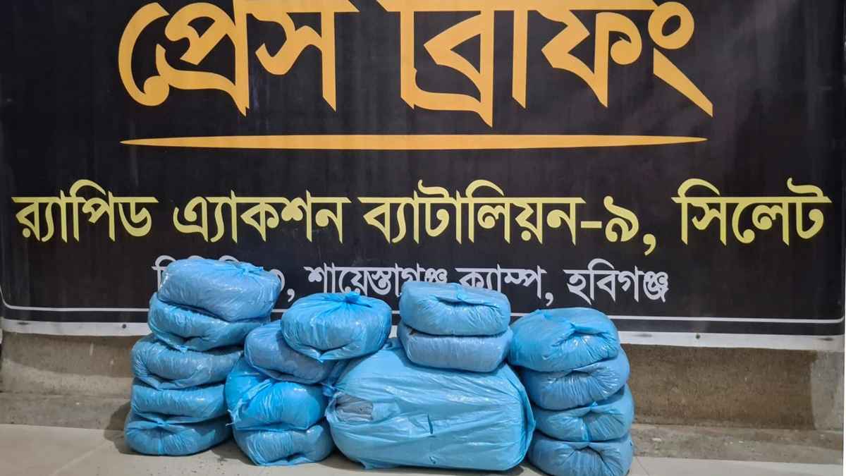 ২০ কেজি গাঁজাসহ দুই মাদক কারবারি গ্রেফতার
