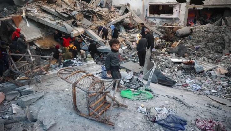 গাজায় ইসরায়েলি হামলায় ৫০ ফিলিস্তিনি নিহত