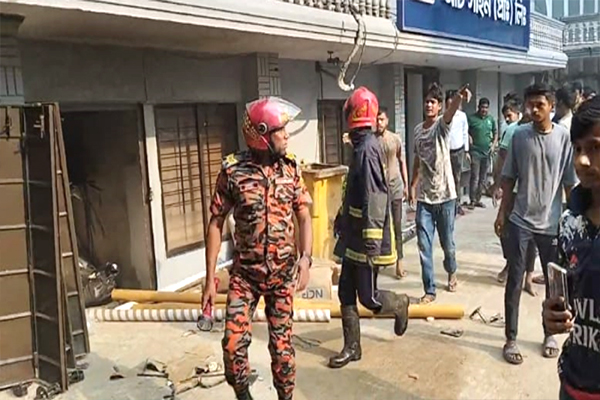 হোটেল গুলশানে অগ্নিকাণ্ড