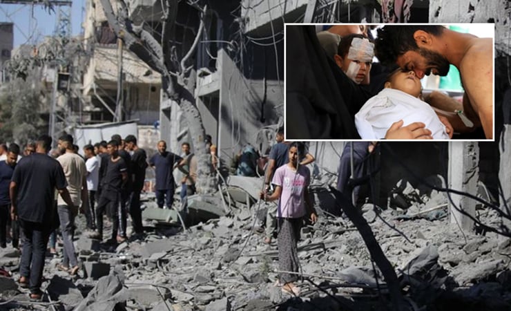 গাজায় ইসরায়েলি হামলায় আরও ৭০ ফিলিস্তিনি নিহত