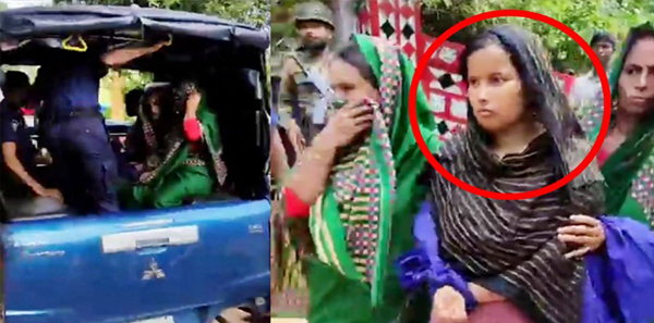 কুলাউড়ায় পূজামণ্ডপে শিশুদের মারধরের অভিযোগে তরুণী গ্রেফতার