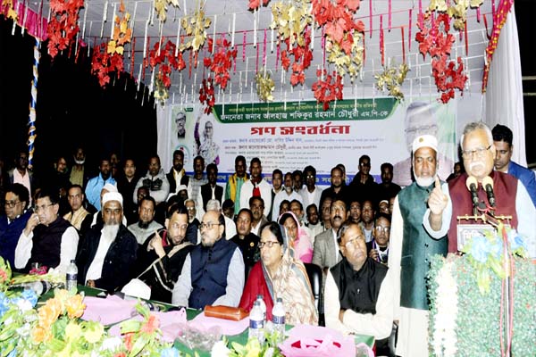 শরীরের শেষ রক্তবিন্দু দিয়ে হলেও প্রধানমন্ত্রীর সম্মান রক্ষা করব: শফিক চৌধুরী