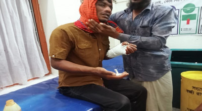 তাহিরপুরে মসজিদে ইফতারি নিয়ে সংঘর্ষ, আহত ৩০