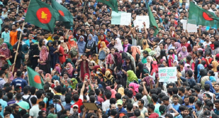 সিলেট সহ সারাদেশে বৈষম্যবিরোধী ছাত্র আন্দোলনের বিক্ষোভ আজ