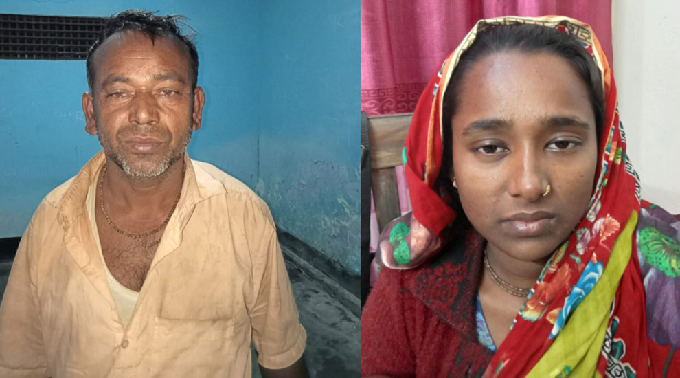 আজমিরীগঞ্জে মদের ব্যবসা : বাপ-বেটি আটক