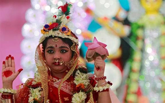 এবার দক্ষিণ সুরমায় হচ্ছে &lsquo;কুমারী পূজা&rsquo;