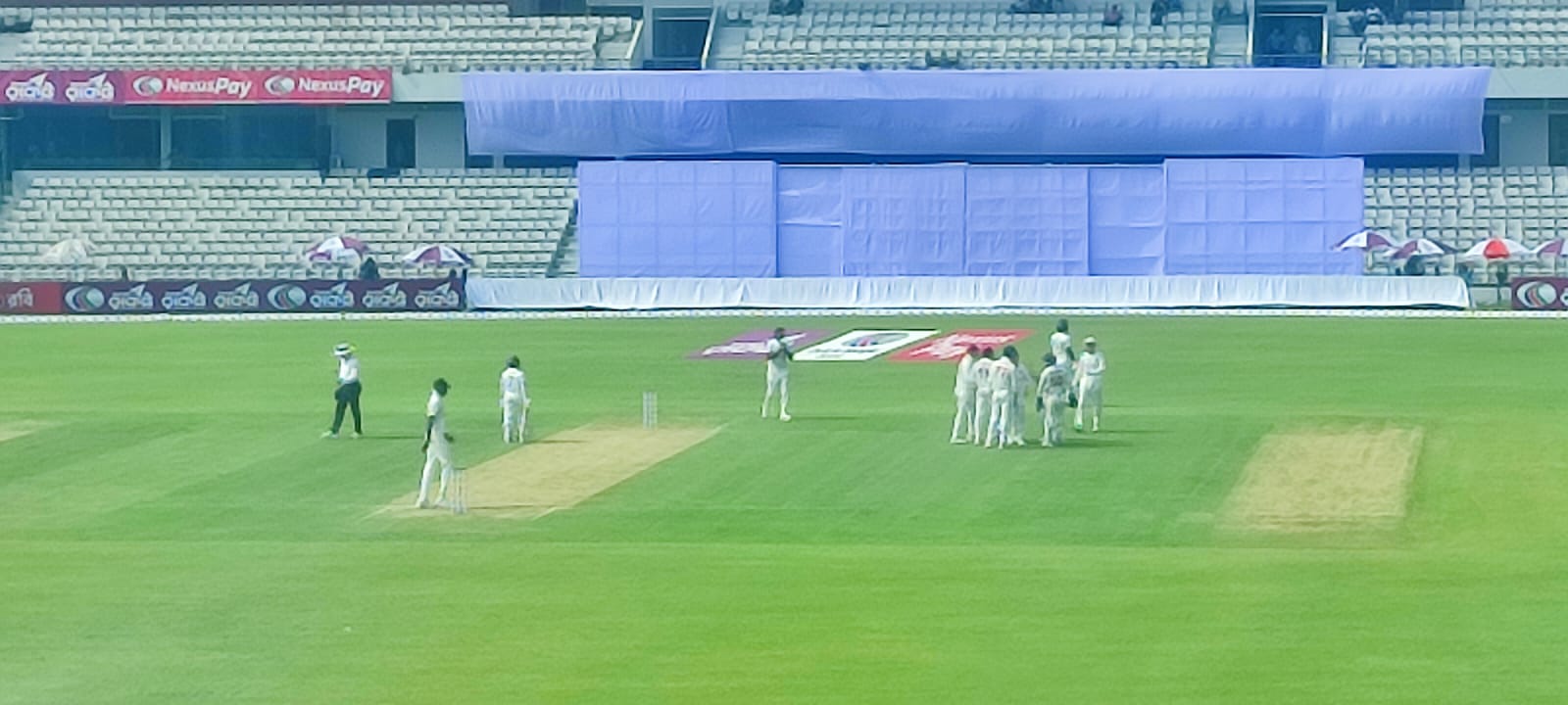 দুর্বল জিম্বাবুয়ের দাপটে কোণঠাসা স্বাগতিক বাংলাদেশ