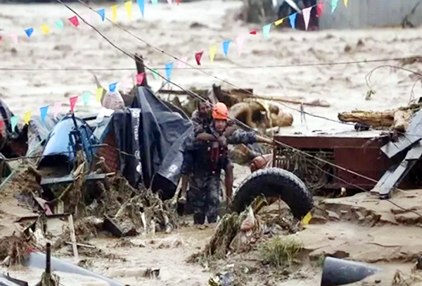 নেপালে ভয়াবহ বন্যা-ভূমিধসে ১১২ জনের মৃত্যু