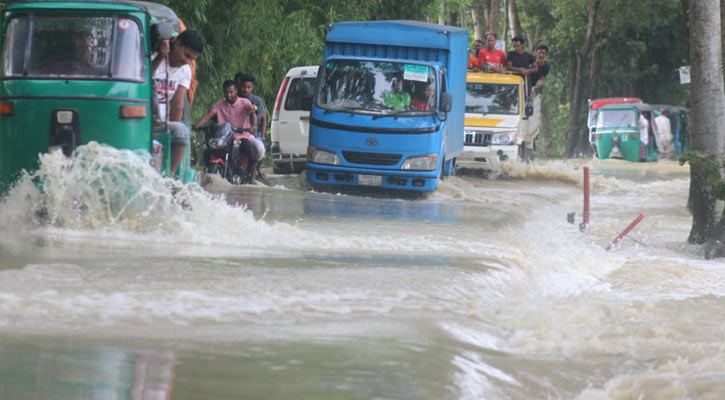 বিপদসীমার উপরে সুরমা ও কুশিয়ারার পানি