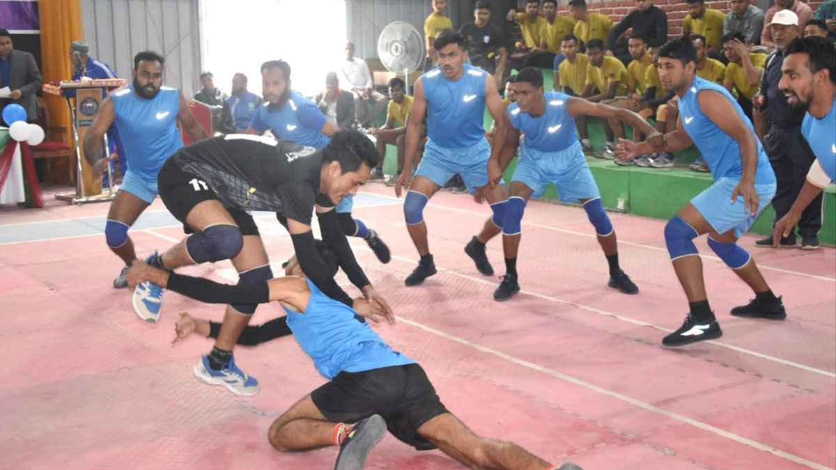 মৌলভীবাজারে পুলিশ কাবাডি প্রতিযোগিতা সম্পন্ন