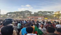 আলিয়া মাঠে বিএনপি উপচেপড়া নেতাকর্মীদের ভীড়