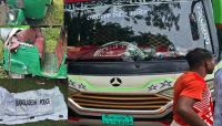 তামাবিল মহাসড়কে বাসের চাপায় কিশোরী নিহত, আহত ৩