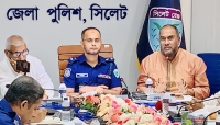 দুর্গোৎসব ঘিরে সিলেটে সর্বাত্মক নিরাপত্তা নিশ্চিতকরণে জেলা পুলিশের সমন্বয় সভা