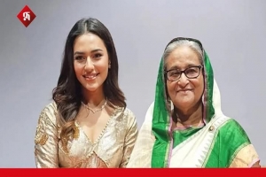 ডিবি কার্যালয়ে চিত্র নায়িকা নুসরাত ফারিয়া